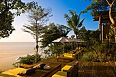 Infinity Pool, Six Senses Hideaway resort hotel, Koh Samui island, Gulf of Thailand, Thailand
