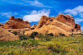 Devils Garden Trail, Arches National Park, near Moab, Utah USA