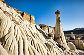 Arizona, Delicate, Desert, Hoodoo, Landscape, Nature, Page, Rock, Scenic, Southwest, Towers of silence, United states of america, Wahweap wash, S19-1107321, agefotostock