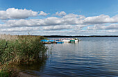 Lake Malchin, Dahmen, Mecklenburgs Switzerland, Mecklenburg-Western Pomerania, Germany