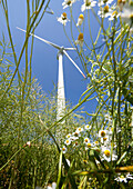 Wind turbine, Dithmarschen, Schleswig-Holstein, Germany