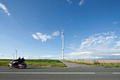 Windkraftanlagen, Biebelried, Unterfranken, Bayern, Deutschland