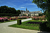 The Garden At The Valloires Abbey, Somme (80), Picardy, France