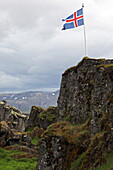 Thingvellir National Park, Site Of The Former Parliament Where The Independence Of Iceland Was Declared, Listed As A World Heritage Site By Unesco, Fault Zone And Active Volcano Area, Golden Circle, Southern Iceland, Europe, Iceland
