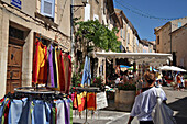 Local Crafts In The Market, Saint-Saturnin-Les-Apt, Vaucluse, France