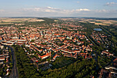 Luftaufnahme von Hildesheim, Niedersachsen, Deutschland