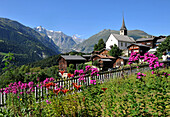 Pfarrkirche St. Georg, Ernen, Goms, Wallis, Schweiz