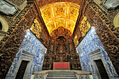 Interior view of the church of the Colegio, Ponta Delgada, Island of Sao Miguel, Azores, Portugal, Europe