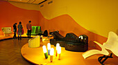 Exhibition Ideen sitzen. 50 Jahre Stuhldesign, Museum für Kunst und Gewerbe Hamburg, Hanseatic city of Hamburg, Germany, Europe