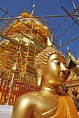 Chiang Mai (Thailand): Buddha's statue at the Doi Suthep temple