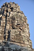 Angkor (Cambodia): statue at the Bayon