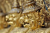 Bangkok (Thailand): Garuda statues at the Wat Phra Kaew