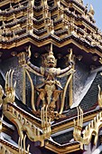 Bangkok (Thailand): detail of a temple in the Royal Palace compound