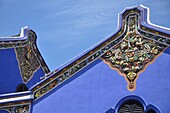 George Town, Penang (Malaysia): detail of the Cheong Fatt Tze ('Blue') Mansion