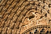 Monastery of Santa Maria da Vitoria, also called Batalha Monastery, declared World Heritage by UNESCO in Batalha Leiria district Portugal