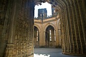 Monastery of Santa Maria da Vitoria, also called Batalha Monastery, declared World Heritage by UNESCO in Batalha Leiria district Portugal