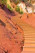 Ochre canyon in Roussillon