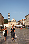 Kathedrale St. Stjepan, Altstadt, Hvar, Split-Dalmatien, Kroatien