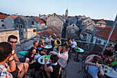 Bar, Zakerjan Turm, Korcula, Dubrovnik-Neretva, Dalmatien, Kroatien