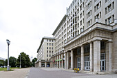 Building fassades in the Karl Marx Allee, Berlin, Germany, Europe