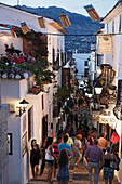 Restaurant in old town of Altea, Province Alicante, Spain