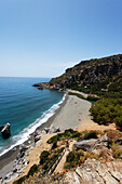 Preveli Beach, Finikas, Rethymno Prefecture, Crete, Greece