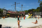 Pool, Ship, Canevaworld, Lake Garda, Veneto, Italy