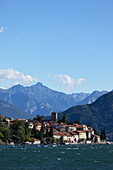 Kastell, Ufer, Rezzonico, Comer See, Lombardei, Italien