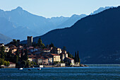 Castle, Lakeside, Rezzonico, Lake Como, Lombardy, Italy