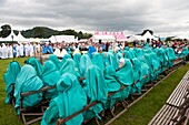 The Gorsedd of the Bards ceremony at the National Eisteddfod of Wales, Bala, Gwynedd, August 2009