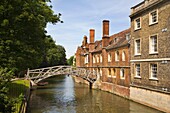 Mathematical Bridge at Queens College Cambridge England