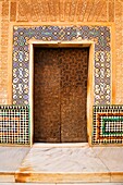 Door Detail Fachada de Comares Courtyard of the Mexuar Alhambra