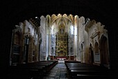 Monastery of El Parral, of the S XV, constructed in the valley of the river Eresma of Segovia for the king Enrique IV