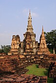 Wat Mahathat, Sukhothai Historical Park, Thailand, Asia