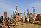 Wat Phra Si Sanpeth, Ayuthaya, Thailand, Asia