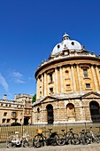 Radcliffe Camera looking towards Brasenose College, Oxford, England, UK