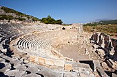 Amphitheatre in Patara, an ancient Lycian city in South West of modern Turkey