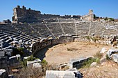 Amphitheatre in Xanthos, an ancient Lycian city in South West of modern Turkey
