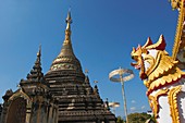 Main chedi of Wat Chetawan Chiang Mai, Thailand