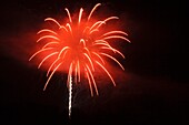 Fireworks over Lincoln, New Hampshire USA