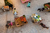 Street hawkers,  market, Medina, Oujda, Oriental region, Morocco