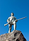 Minute Man Sculpture, Battle Green, Lexington, MA Site of the first shots of the American revolution