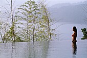 The Lalu, luxueux hotel situe au bord du lac de la Lune et du Soleil dans la region de Nantou, Taiwan ancienne Formose, Republique de Chine, Asie orientale//The Lalu, luxuary hotel along the Sun Moon Lake in Nantou area, Taiwan also known as Formosa, Repu