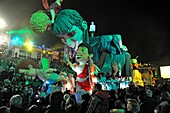 Karneval von Nizza, Nizza, Côte d'Azur, Alpes-Maritimes-Meeresalpen, Frankreich