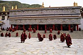 Monastery of Labrang Xiahe Gansu province Tibet