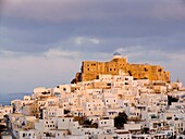 europe, greece, dodecanese, astypalea island, chora