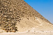 The Red Pyramid at Dashur, or Senefru Pyramid, Cairo, Egypt, North Africa, Africa