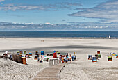 Main Beach, North Sea Island Juist, East Frisia, Lower Saxony, Germany