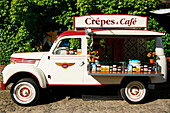 Mobile crepes and coffee shop, Berlin, Germany, Europe
