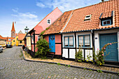 Fachwerkhäuser, Rönne, Bornholm, Dänemark